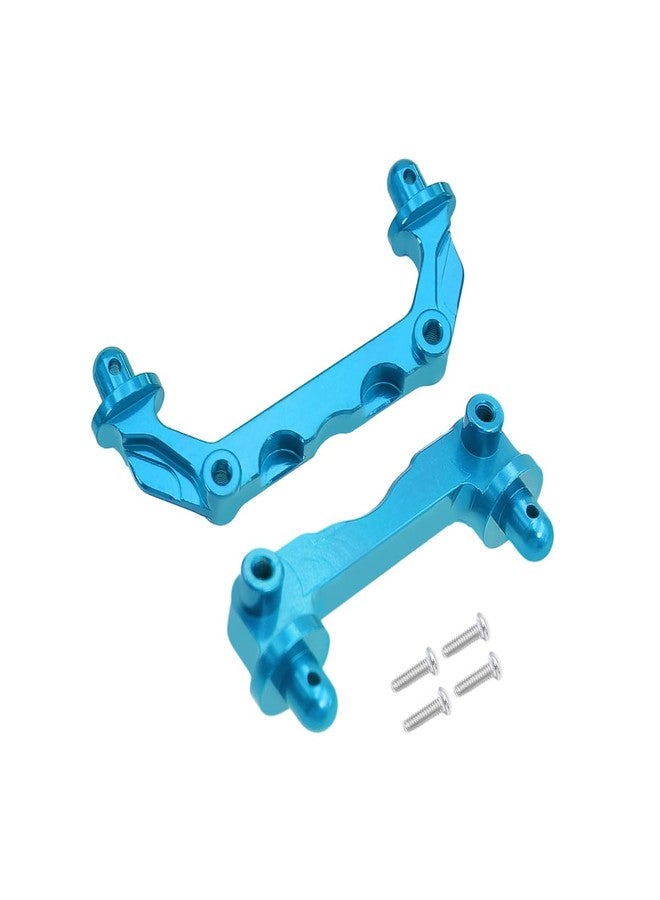 FACCNOY Metal Front Rear Car Shell Column Pillars Body Post for 1/14 Mjx Hyper Go 14210 RC Car Aluminum Alloy Upgrade Parts,Blue - Image 1